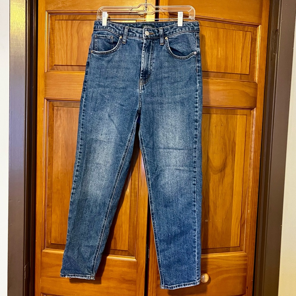 Wild Fable Highest Rise Mom Jeans, Medium Wash, Size 8